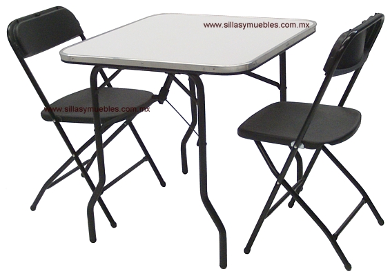 MESA PLEGABLE CUADRADA